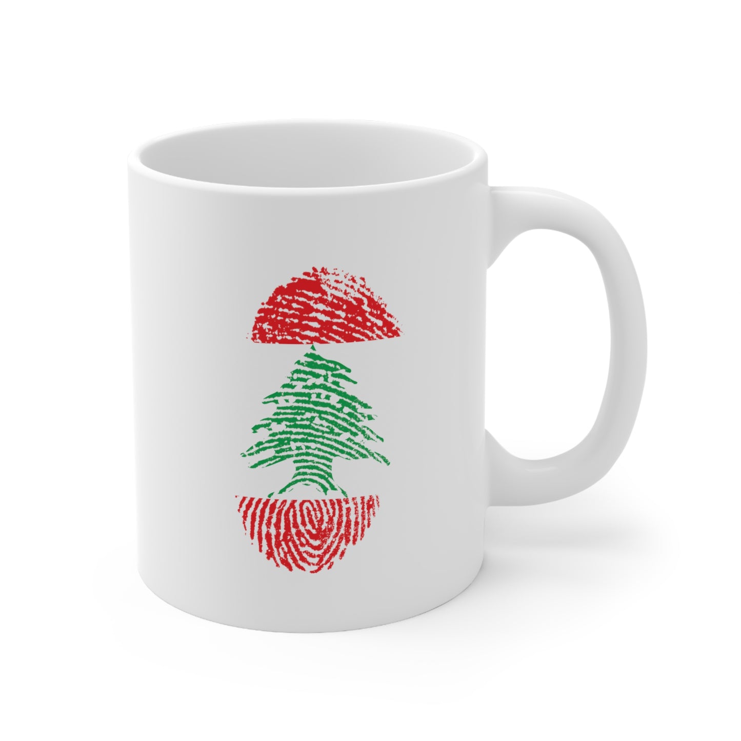 Flag Fingerprint Ceramic Mug