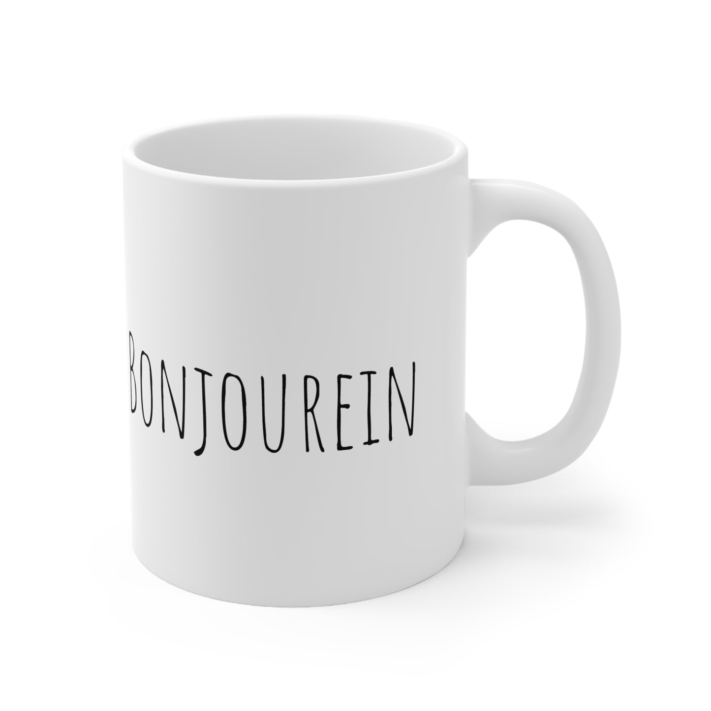 Bonjour Bonjourein Ceramic Mug