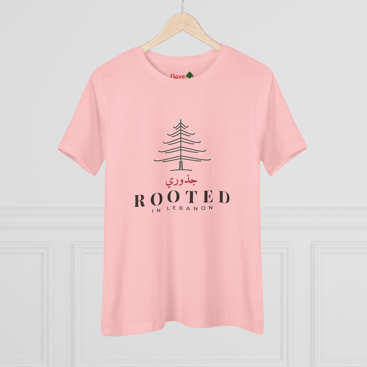 Rooted in Lebanon Cedar Women's Cotton Tee