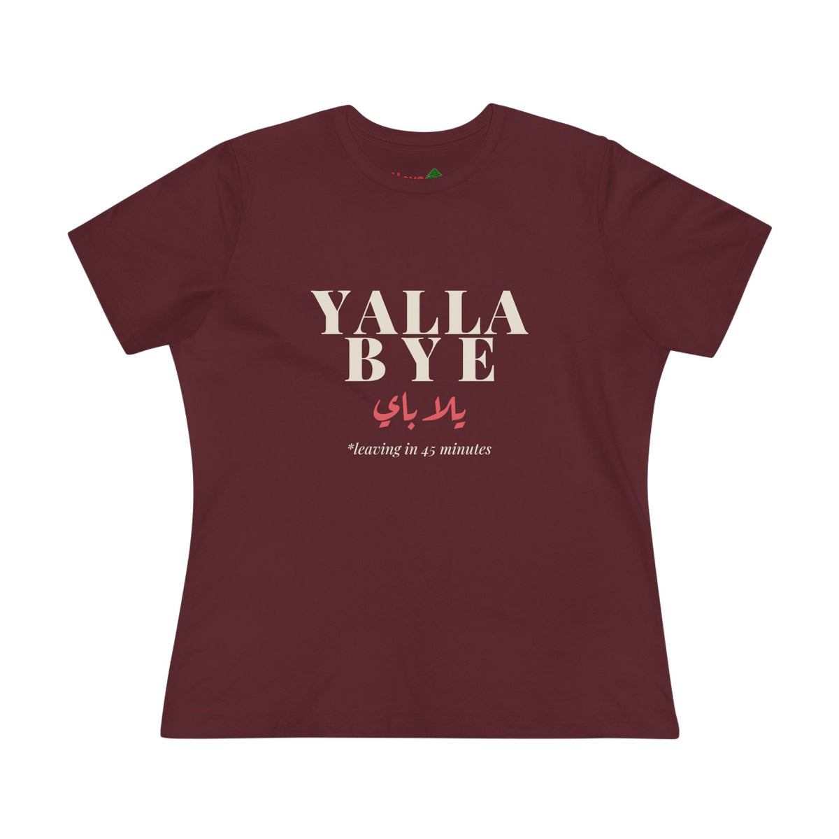 Yalla Bye Women's Cotton Tee