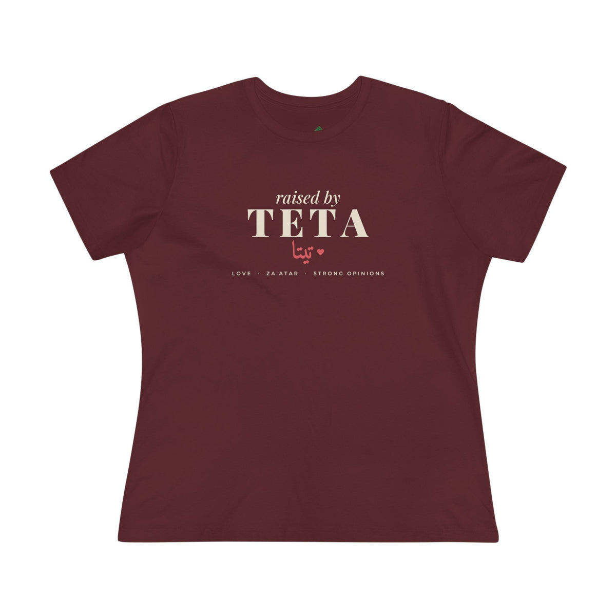 Raised by Teta Women's Cotton Tee