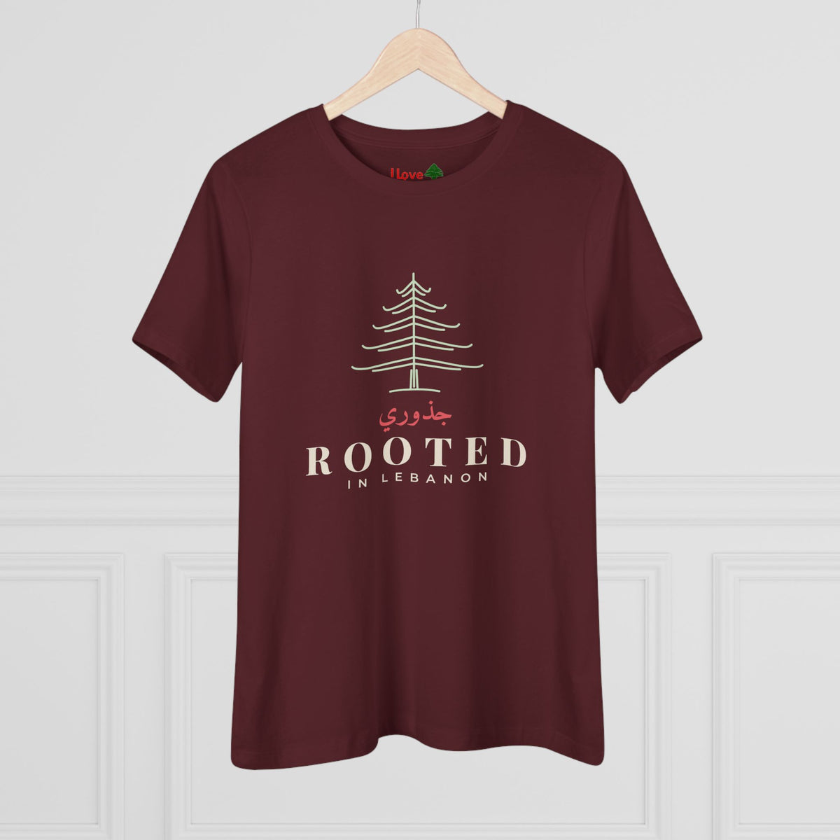 Rooted in Lebanon Cedar Women's Cotton Tee