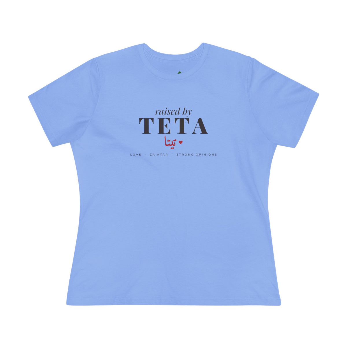 Raised by Teta Women's Cotton Tee