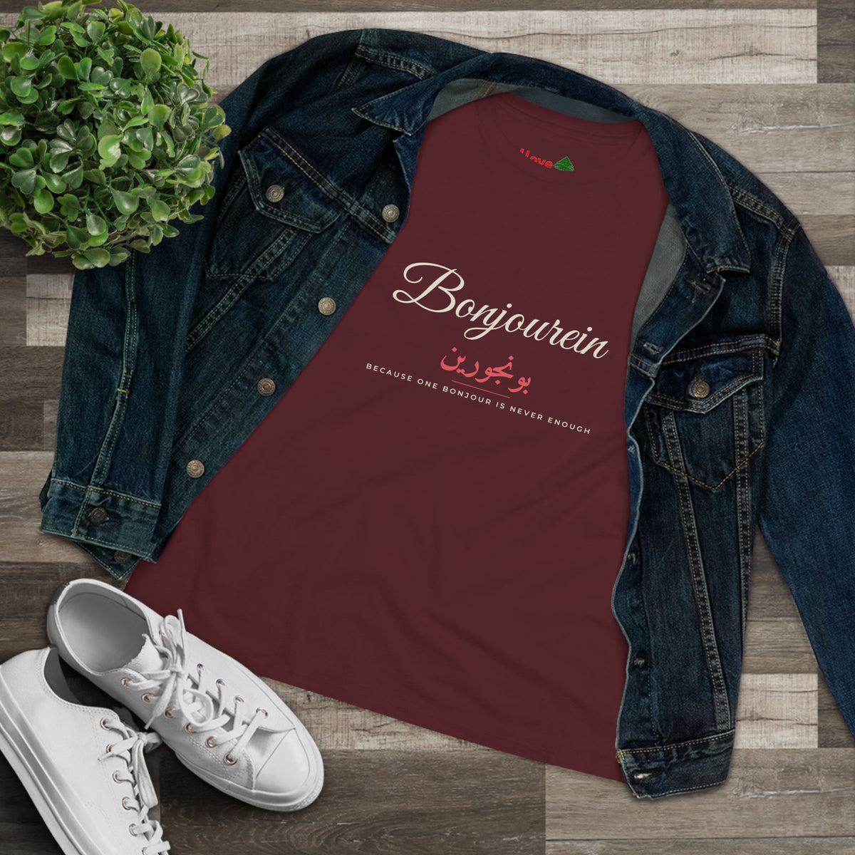 Bonjourein Women's Cotton Tee