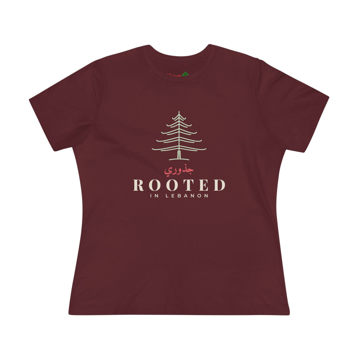 Rooted in Lebanon Cedar Women's Cotton Tee