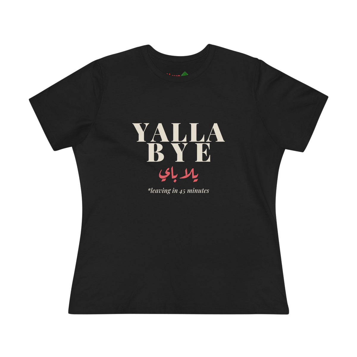 Yalla Bye Women's Cotton Tee