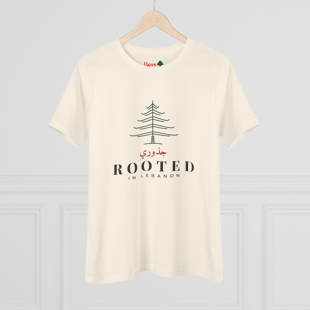 Rooted in Lebanon Cedar Women's Cotton Tee