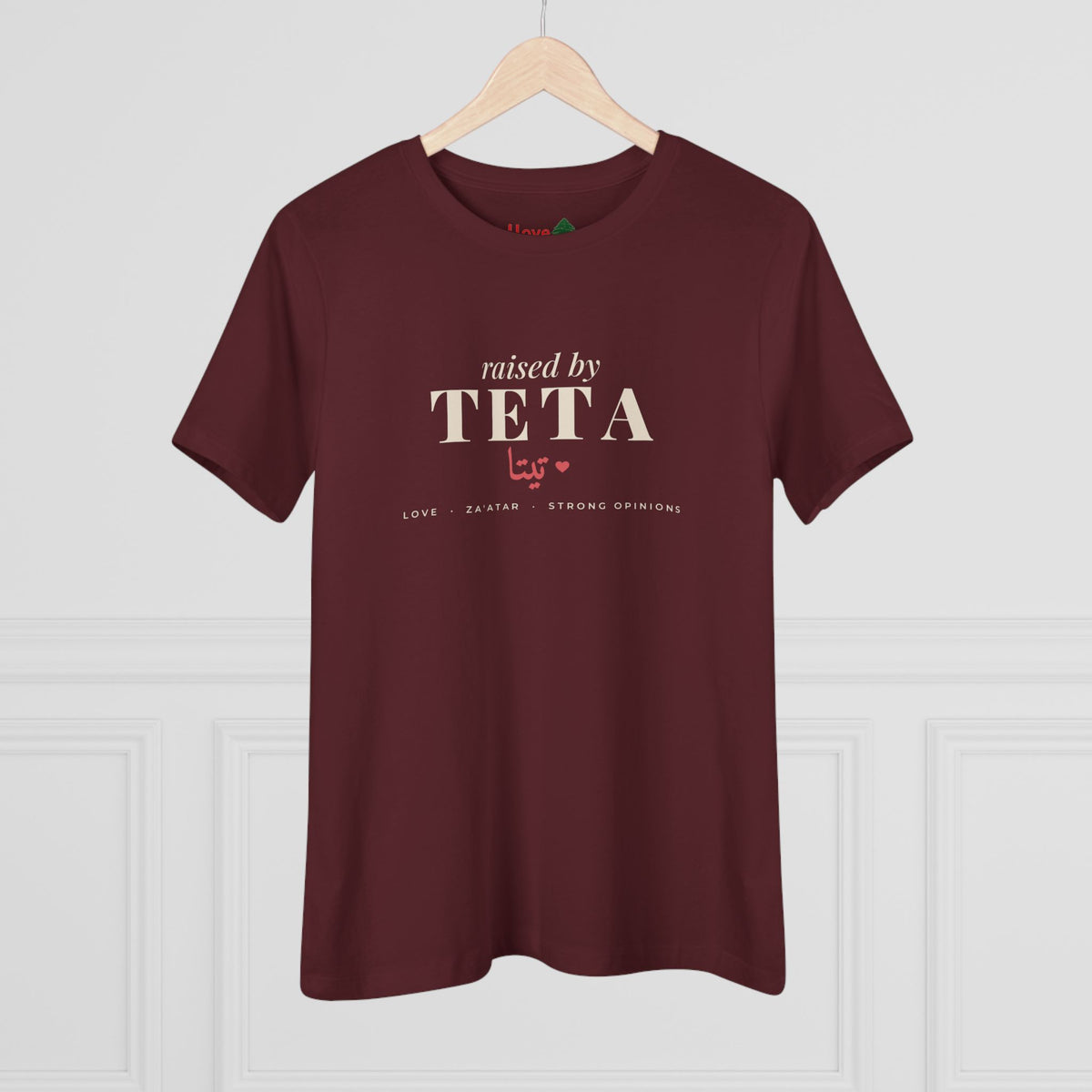 Raised by Teta Women's Cotton Tee