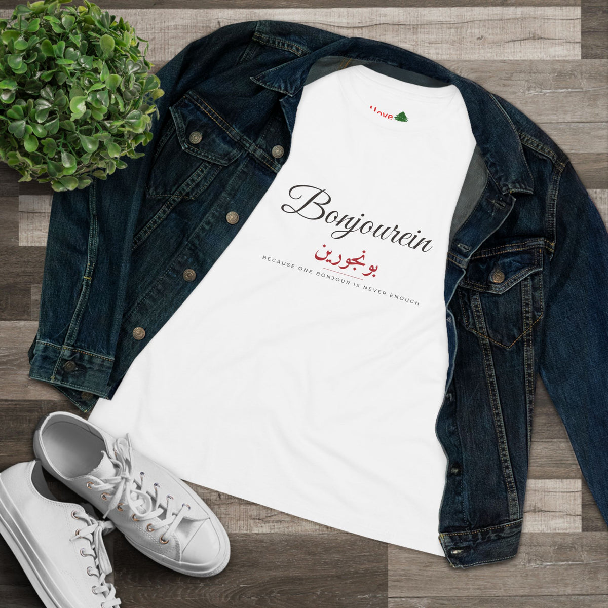 Bonjourein Women's Cotton Tee