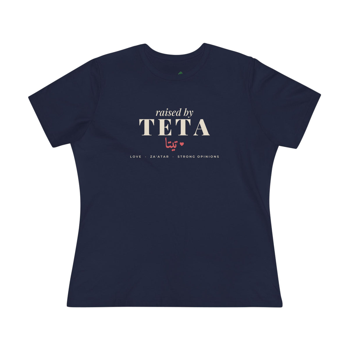 Raised by Teta Women's Cotton Tee