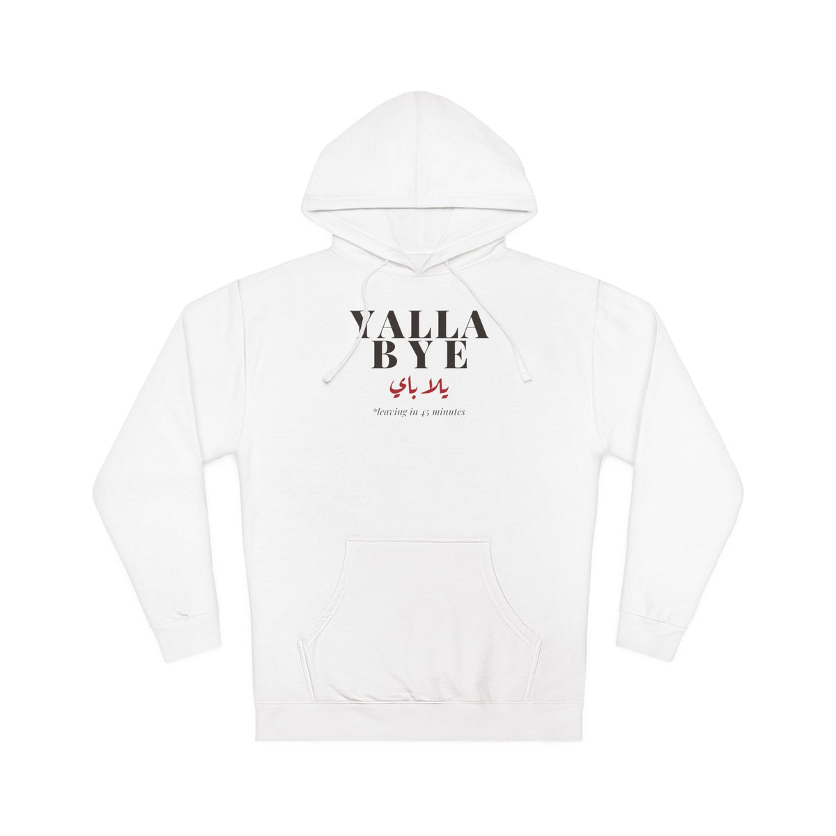 Men's Yalla Bye Hoodie