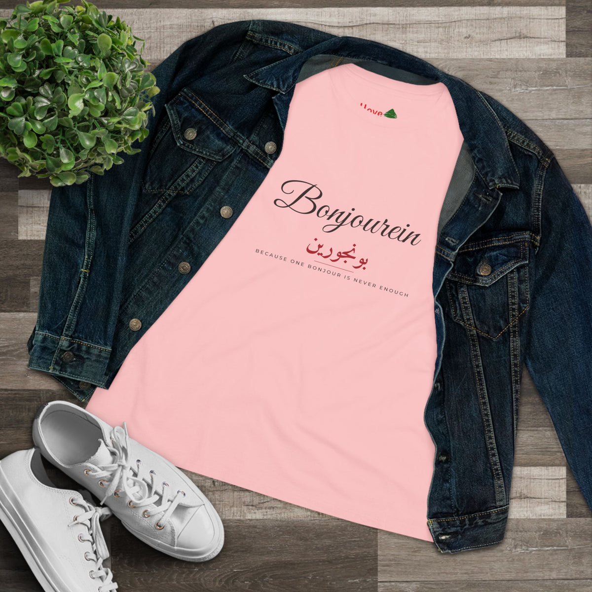 Bonjourein Women's Cotton Tee