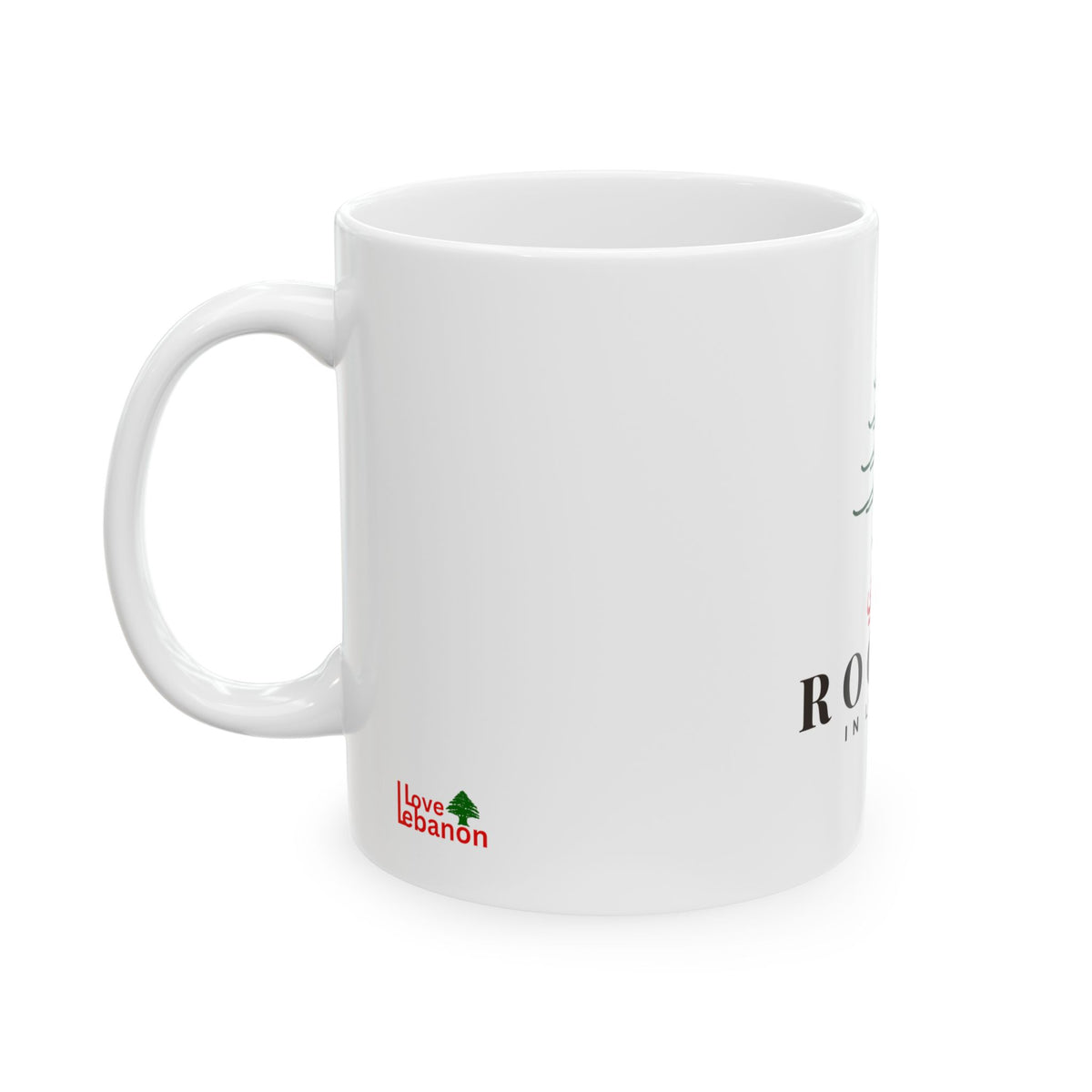 Rooted in Lebanon Cedar Mug