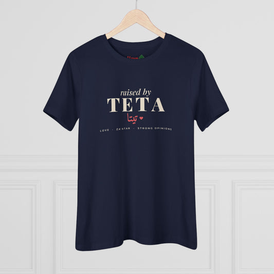 Raised by Teta Women's Cotton Tee