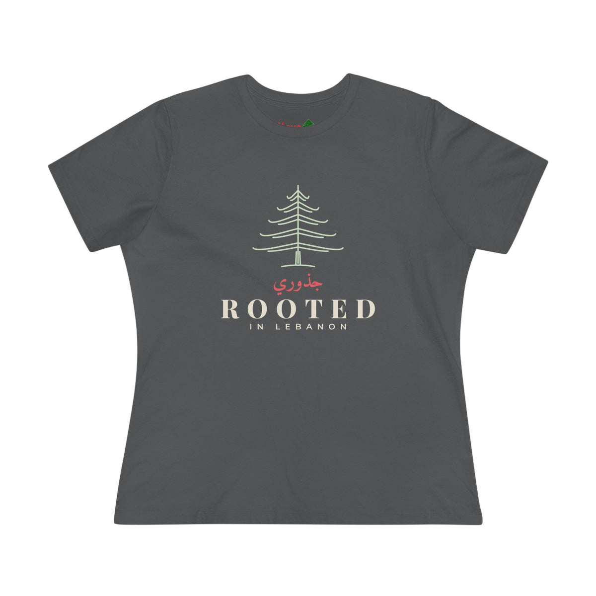 Rooted in Lebanon Cedar Women's Cotton Tee