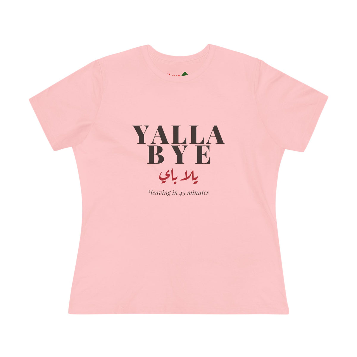 Yalla Bye Women's Cotton Tee