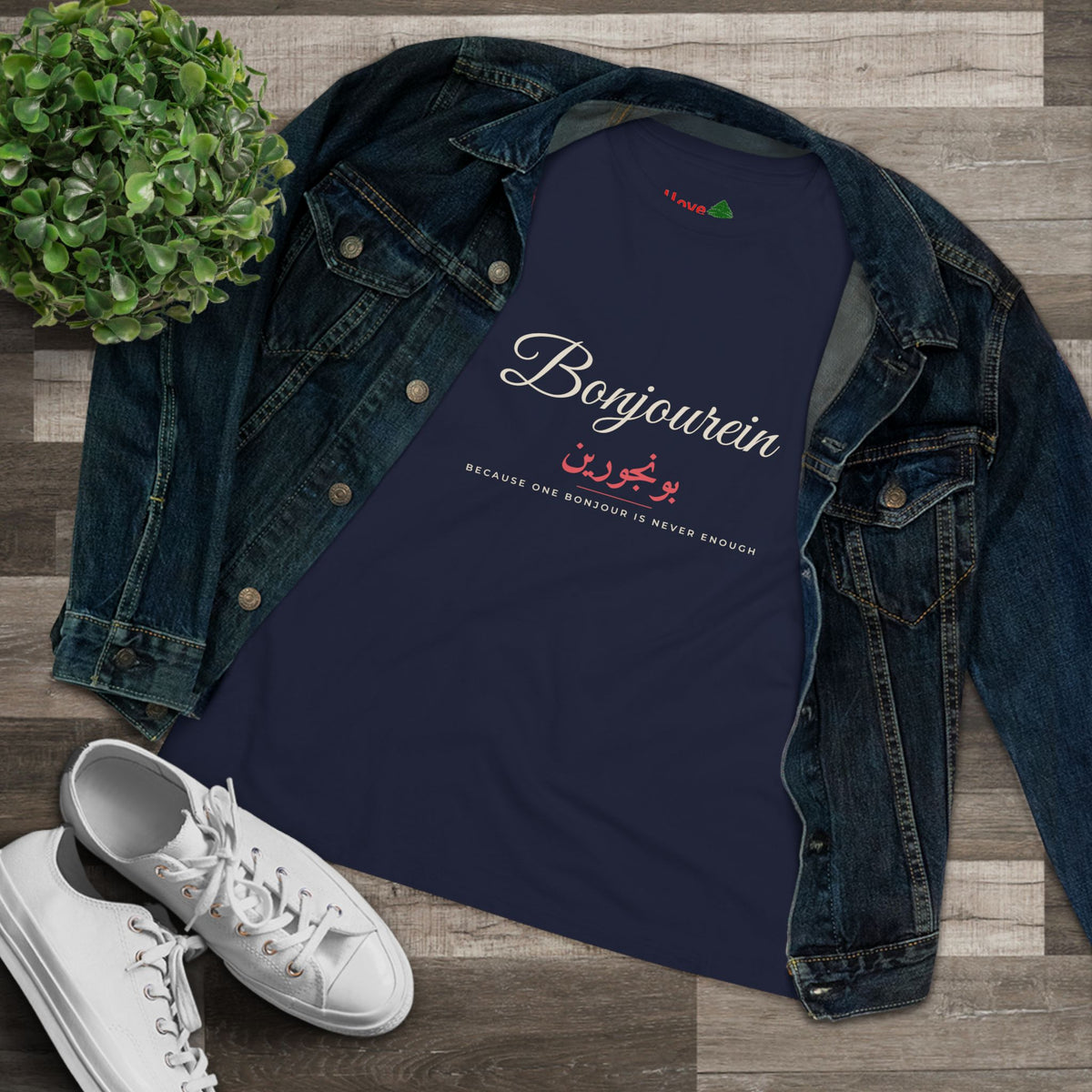 Bonjourein Women's Cotton Tee