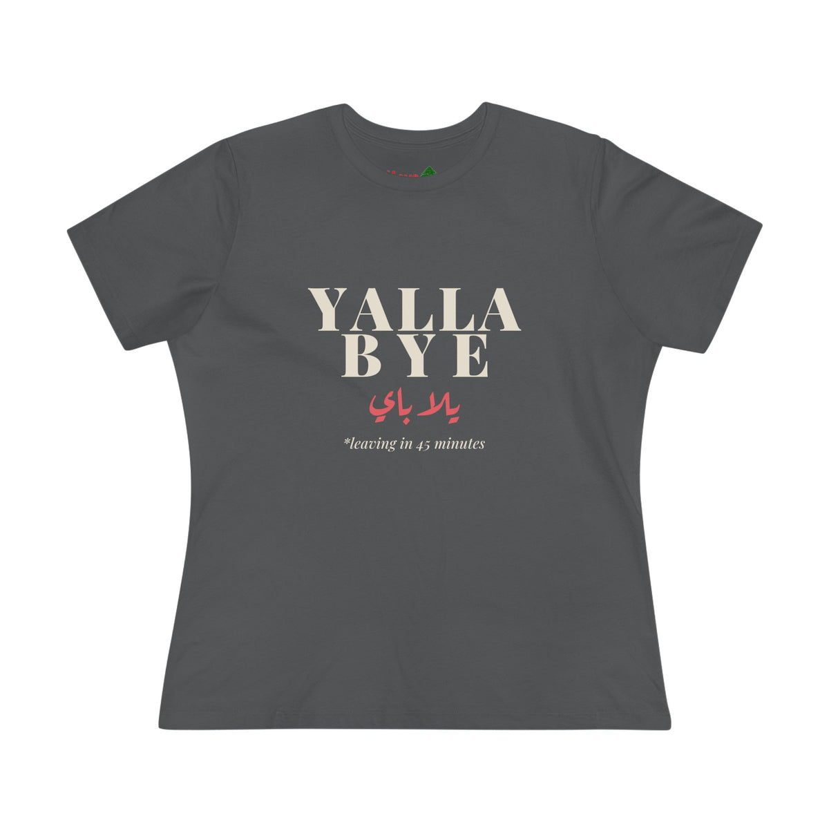 Yalla Bye Women's Cotton Tee