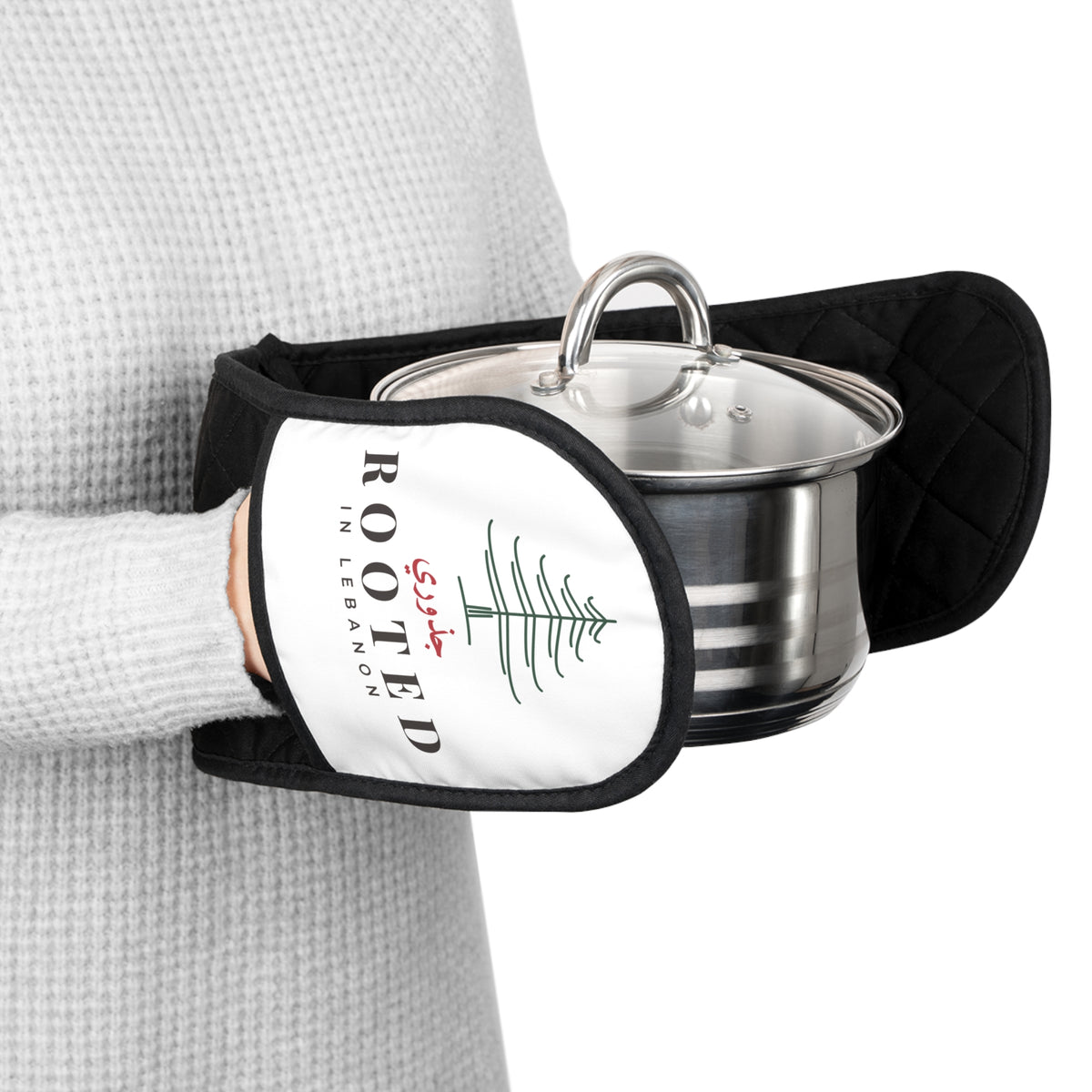 Rooted in Lebanon Cedar Oven Mitts
