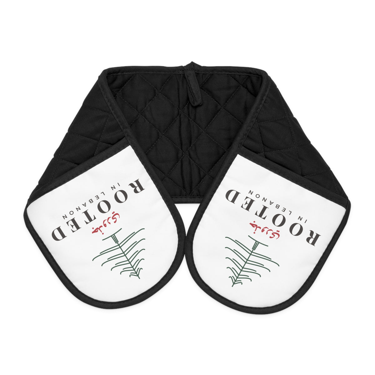 Rooted in Lebanon Cedar Oven Mitts