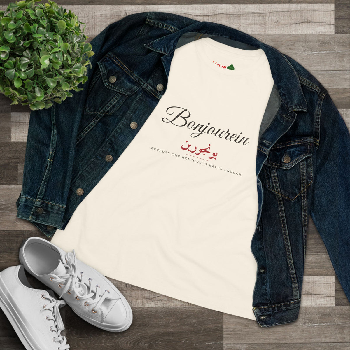 Bonjourein Women's Cotton Tee