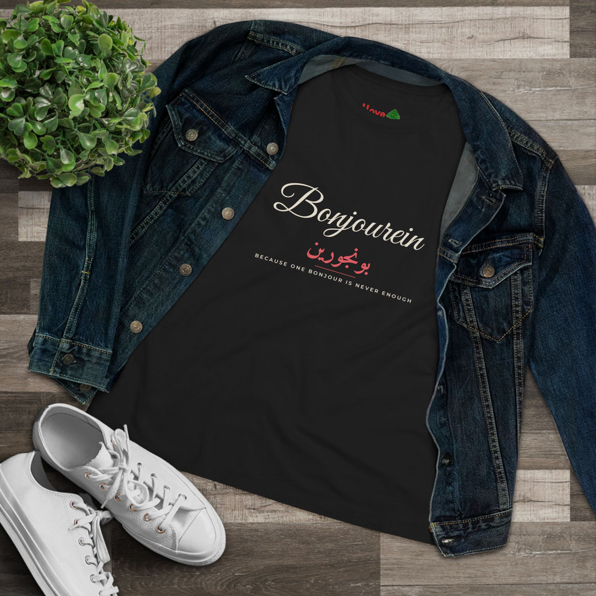 Bonjourein Women's Cotton Tee