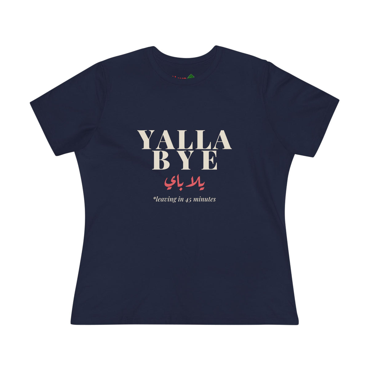Yalla Bye Women's Cotton Tee