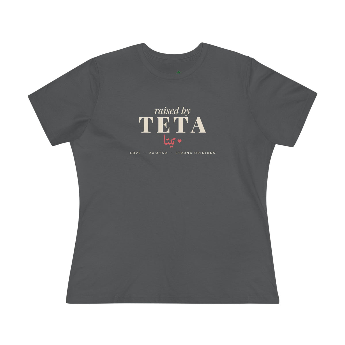 Raised by Teta Women's Cotton Tee