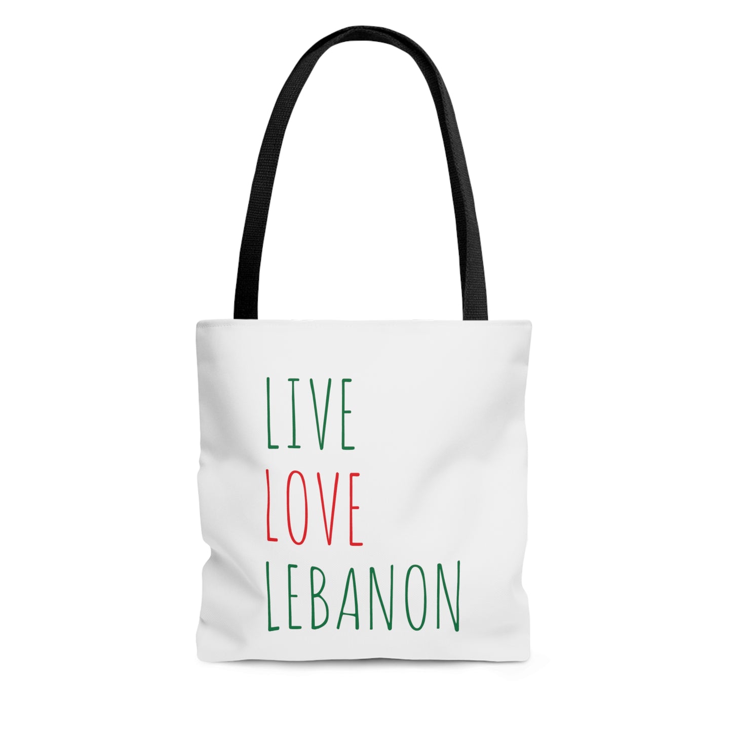 Live, Love, Lebanon Tote Bag